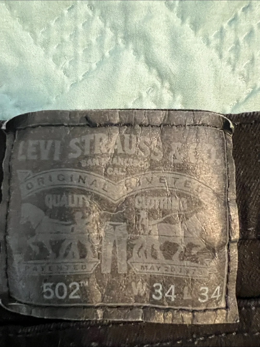 2 Pair of Levi's Black Men's Straight-Leg Jeans